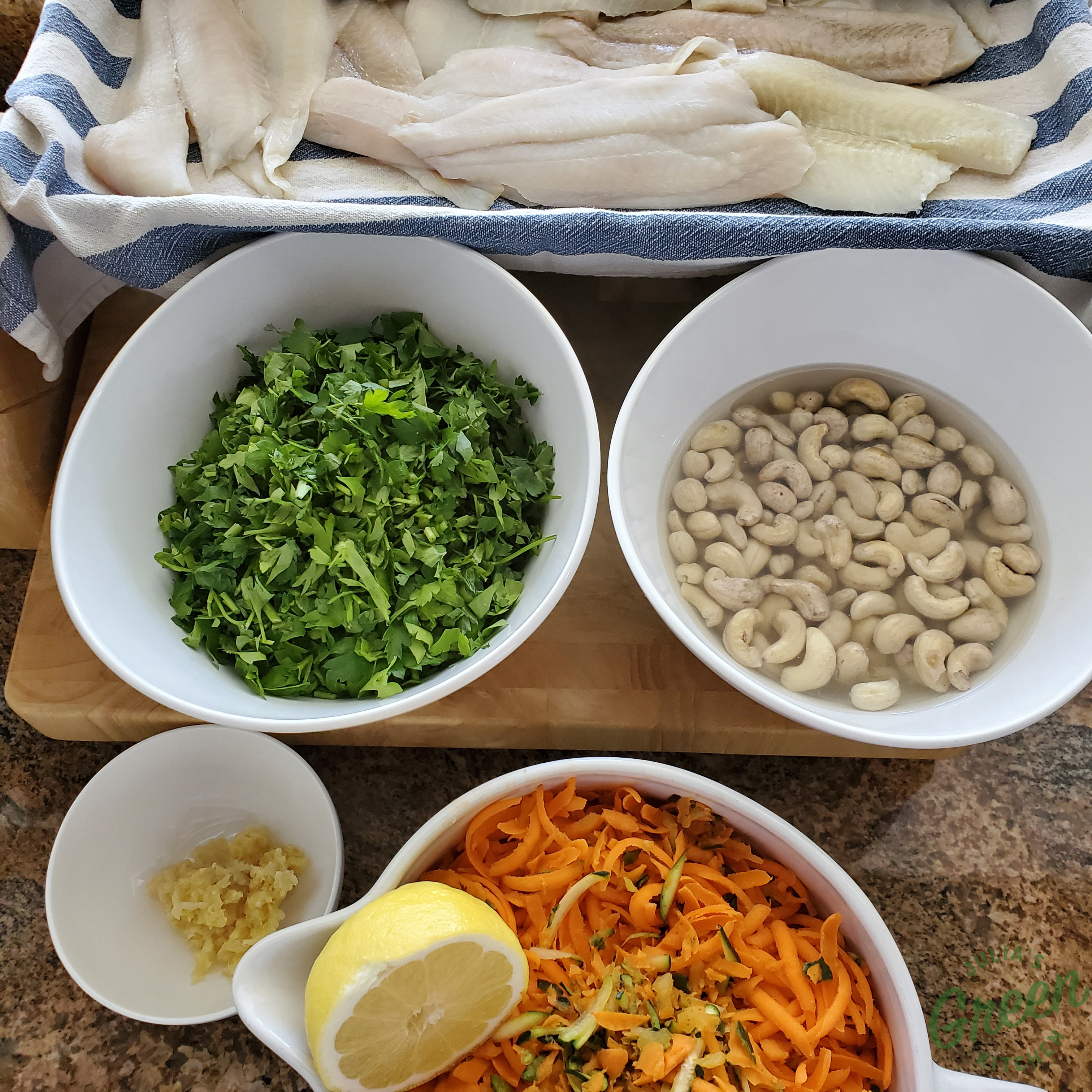 Stuffed Flounder Fillets With Carrots And Zucchini Julia S Green Kitchen